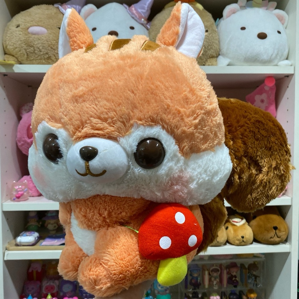 Fusappo Nuts Chipmunk Plush - “Outing with Friends”